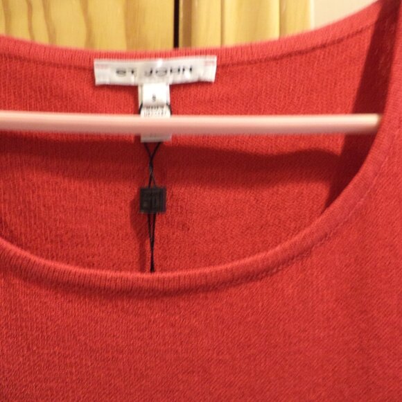 St. John Knit RED Tank Camisole   ~ New with Tags $300 ~  Excellent Size: SMALL - Picture 2 of 6
